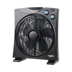 Ανεμιστήρας Box Fan Telemax E006-12 AirBox Μαύρος 45W/12"