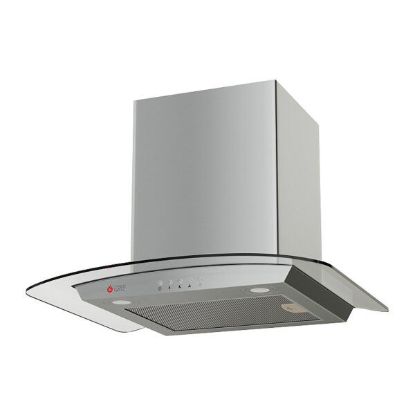 Απορροφητήρας Καμινάδα Thermogatz TGC 1160 GL Inox [Π60cm – 700m³/h]