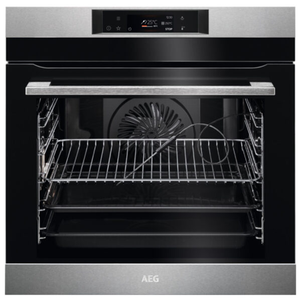 Εντοιχιζόμενος Φούρνος 71L AEG BPK742280M Inox με Πυρόλυση