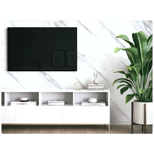 Πάνελ Τοίχου Carrara White από PVC [2.8×1.22m]