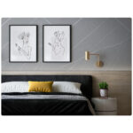 Πάνελ Τοίχου Casso Grey από PVC [2.8×1.22m]