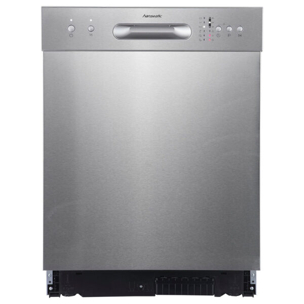 Εντοιχιζόμενο Πλυντήριο Πιάτων Hanseatic HGU6082E127735BI Inox [◎12/Π60cm]