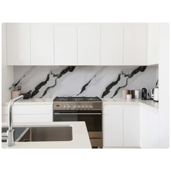 Πάνελ Τοίχου Panda White από PVC [2.8×1.22m]