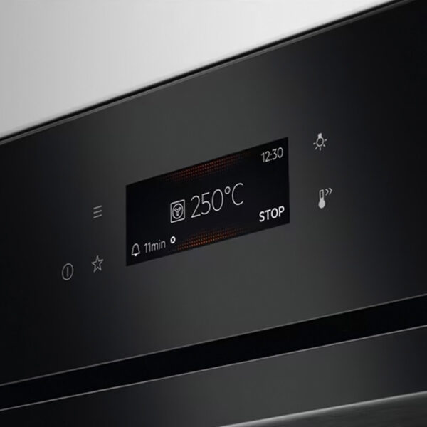 Εντοιχιζόμενος Φούρνος 71L AEG BPK742280B Μαύρος με Πυρόλυση