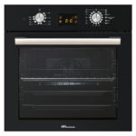Εντοιχιζόμενος Φούρνος 65L MultiHome MH-6060 Μαύρος με Κατάλυση