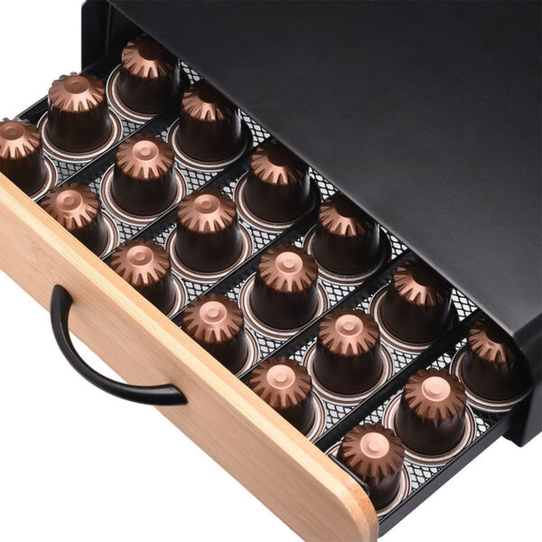 Βάση για Κάψουλες Espresso Estia Bamboo Essentials (60caps)