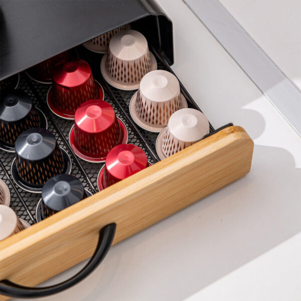 Βάση για Κάψουλες Espresso Estia Bamboo Essentials (60caps)