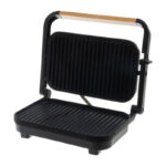 Τοστιέρα Estia Oak Μαύρη 1300W 06-18948
