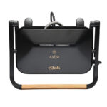 Τοστιέρα Estia Oak Μαύρη 1300W 06-18948