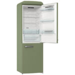 Ψυγειοκαταψύκτης Gorenje ONRK619DOL Λαδί [NoFrost/300L/Υ194×Π60cm]