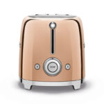 Φρυγανιέρα 2 Θέσεων Smeg TSF01RGEU Ροζ Χρυσή 950W