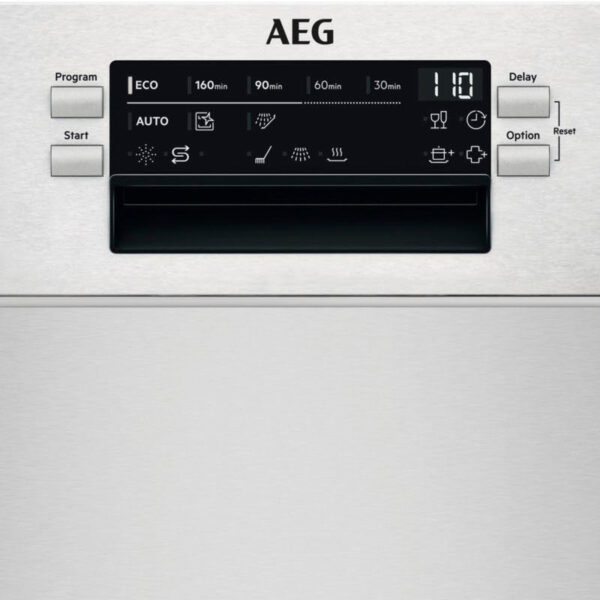 Εντοιχιζόμενο Πλυντήριο Πιάτων AEG FUS6491AZM Inox [◎14/Π60cm]