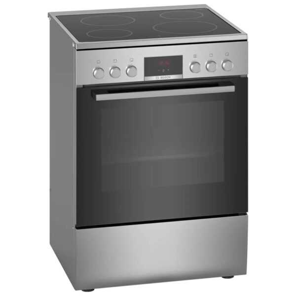 Ηλεκτρική Κουζίνα 66L Bosch HKR390050 Inox με Υδρόλυση & Κεραμικές Εστίες