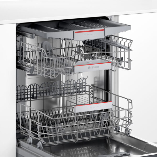 Ημιεντοιχιζόμενο Πλυντήριο Πιάτων Bosch SBI4ECS21E [WiFi/◎14/Π60cm]