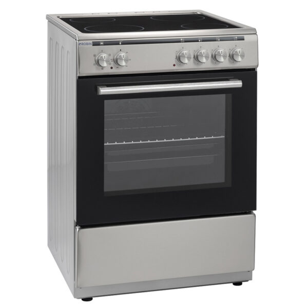 Ηλεκτρική Κουζίνα 65L Robin BN-653 Inox με Κεραμικές Εστίες