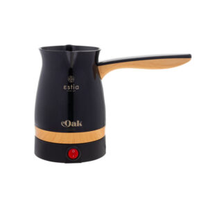 Ηλεκτρικό Μπρίκι Estia Oak Μαύρο [800W/750ml]