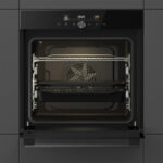 Εντοιχιζόμενος Φούρνος Ατμού 77L Gorenje BPS6747A09DBGOT Μαύρος με Πυρόλυση