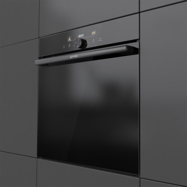 Εντοιχιζόμενος Φούρνος Ατμού 77L Gorenje BPS6747A09DBGOT Μαύρος με Πυρόλυση