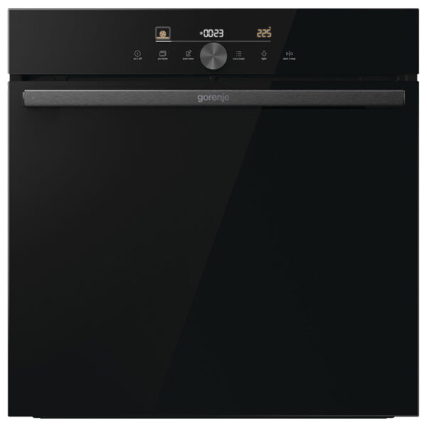 Εντοιχιζόμενος Φούρνος Ατμού 77L Gorenje BPS6747A09DBGOT Μαύρος με Πυρόλυση