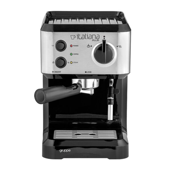 Μηχανή Espresso Gruppe CM4677E Italiana Plus Inox [1050W/20bar/1.25L]