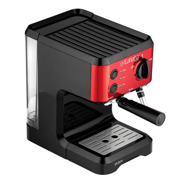 Μηχανή Espresso Gruppe CM4677E Italiana Plus Κόκκινη [1050W/20bar/1.25L]