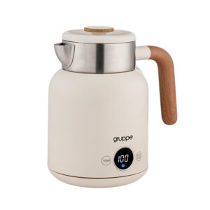 Βραστήρας Gruppe HDK1501EL Κρεμ/Wood [1.5L/1500W]