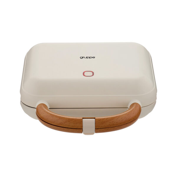 Τοστιέρα Gruppe HDWM201A Κρεμ/Wood 900W