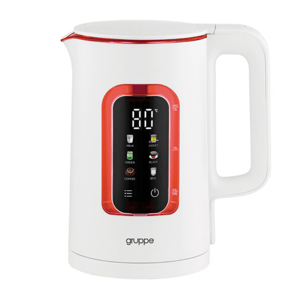 Βραστήρας Gruppe DG-2328-EL Λευκός [1.5L/1500W]