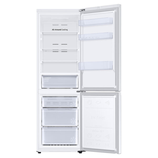 Ψυγειοκαταψύκτης Samsung RL34T600EWW Λευκός [NoFrost/344L/Υ185×Π60cm]