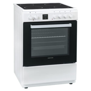 Ηλεκτρική Κουζίνα 69L United UFV-60287TP Λευκή με Κεραμικές Εστίες