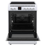 Ηλεκτρική Κουζίνα 69L United UFV-60287TP Λευκή με Κεραμικές Εστίες