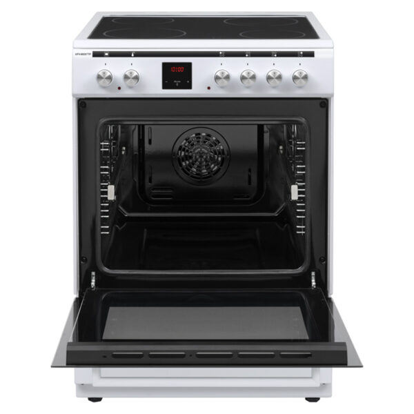 Ηλεκτρική Κουζίνα 69L United UFV-60287TP Λευκή με Κεραμικές Εστίες