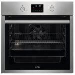 Εντοιχιζόμενος Φούρνος Ατμού 72L AEG BPS351161M-SE Inox με Πυρόλυση
