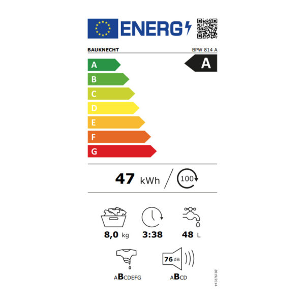 Πλυντήριο Ρούχων Bauknecht BPW 814 A [8kg/1400rpm]