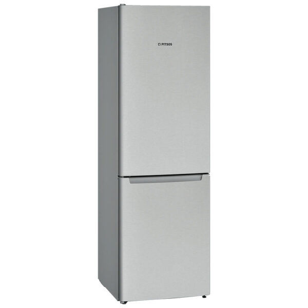 Ψυγειοκαταψύκτης Pitsos PKNB36NLE0 Inox [NoFrost/305L/Υ186×Π60cm]