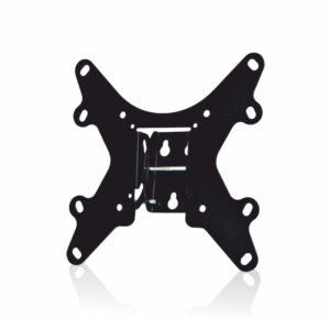Σταθερή Επιτοίχια Βάση Τηλεόρασης Haeger WB-T37.019A Μαύρη [23–37″/37kg]