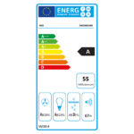 Απορροφητήρας Εντοιχιζόμενος AEG DGE5861HM Inox [Π77cm – 580m³/h]