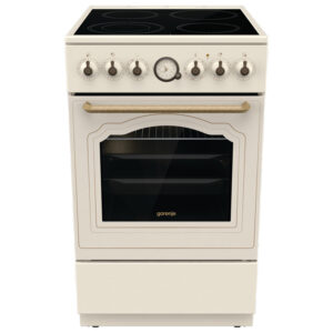 Ηλεκτρική Κουζίνα Ατμού 70L Gorenje GECS5B70CLI Μπεζ με Υδρόλυση & Κεραμικές Εστίες