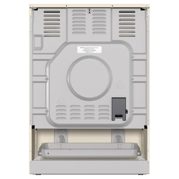 Ηλεκτρική Κουζίνα Ατμού 71L Gorenje GECS6B70CLI Μπεζ με Υδρόλυση & Κεραμικές Εστίες