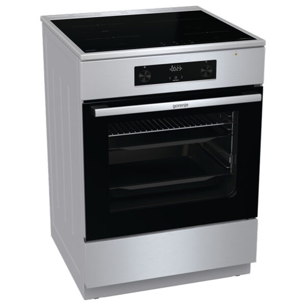 Ηλεκτρική Κουζίνα 71L Gorenje GEIT6C60XPG Inox με Υδρόλυση & Επαγωγικές Εστίες