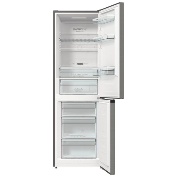 Ψυγειοκαταψύκτης Gorenje NK79C0DXL Inox [NoFrost/326L/Υ185×Π60cm]