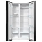 Ψυγείο Ντουλάπα Gorenje NRR9185EABXL Μαύρο [NoFrost/550L/Υ179×Π92cm]