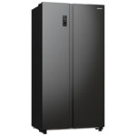 Ψυγείο Ντουλάπα Gorenje NRR9185EABXL Μαύρο [NoFrost/550L/Υ179×Π92cm]