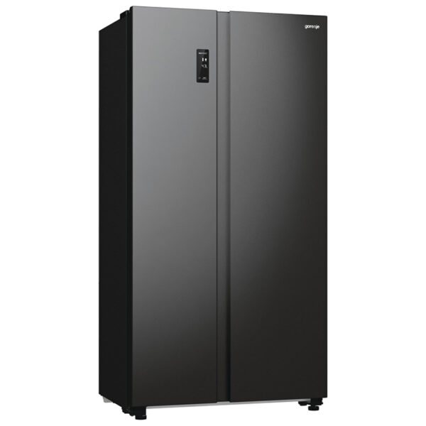 Ψυγείο Ντουλάπα Gorenje NRR9185EABXL Μαύρο [NoFrost/550L/Υ179×Π92cm]