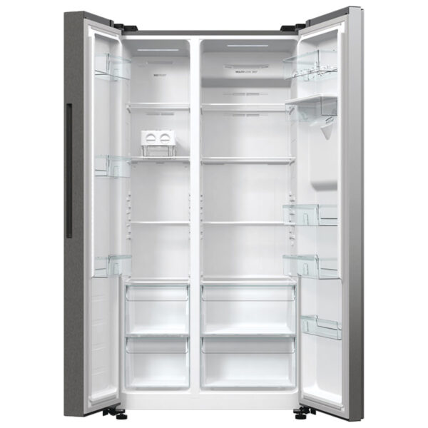 Ψυγείο Ντουλάπα Gorenje NRR9185EAXLWD Inox [NoFrost/547L/Υ179×Π92cm]