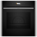 Εντοιχιζόμενος Φούρνος 71L Neff B24CR31N0 Μαύρος/Inox με Υδρόλυση/Κατάλυση