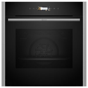 Εντοιχιζόμενος Φούρνος 71L Neff B24CR31N0 Μαύρος/Inox με Υδρόλυση/Κατάλυση