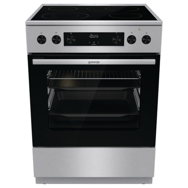 Ηλεκτρική Κουζίνα Ατμού 71L Gorenje GECS6C70XPA Inox με Υδρόλυση & Κεραμικές Εστίες