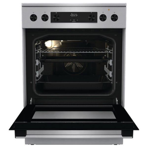 Ηλεκτρική Κουζίνα Ατμού 71L Gorenje GECS6C70XPA Inox με Υδρόλυση & Κεραμικές Εστίες