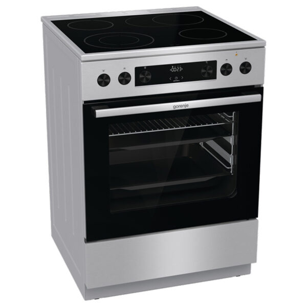 Ηλεκτρική Κουζίνα Ατμού 71L Gorenje GECS6C70XPA Inox με Υδρόλυση & Κεραμικές Εστίες